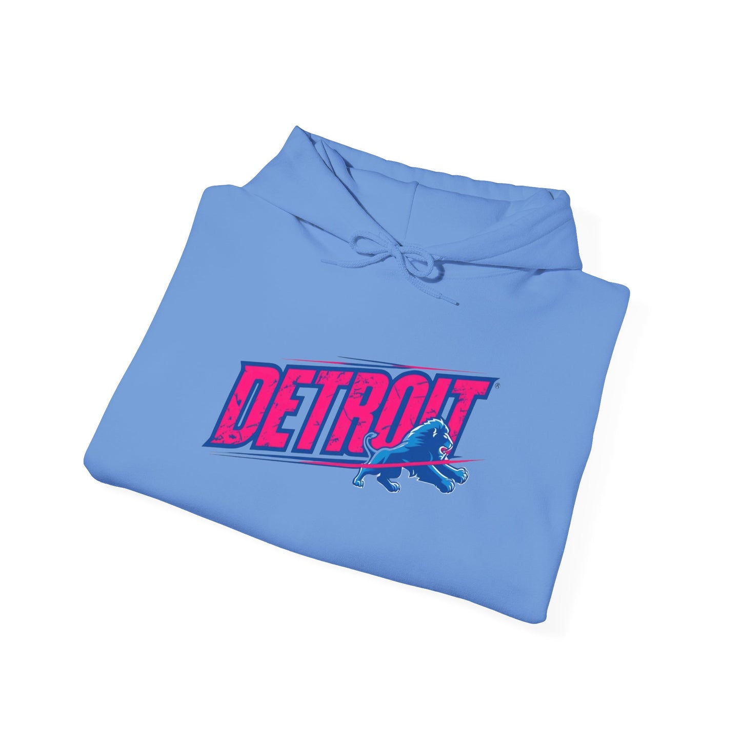 Detroit Lions "Rep Yo City! Pink" Hoodie