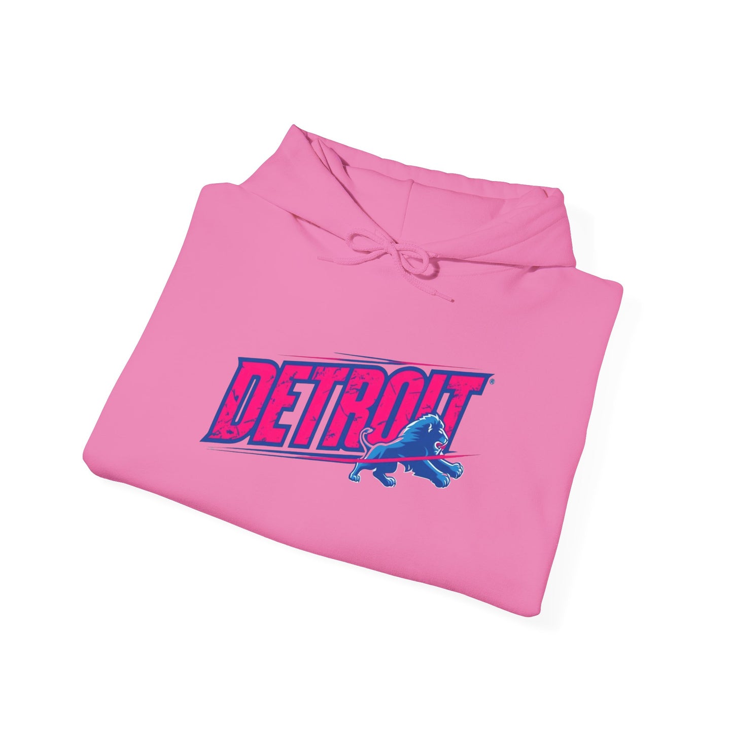 Detroit Lions "Rep Yo City! Pink" Hoodie