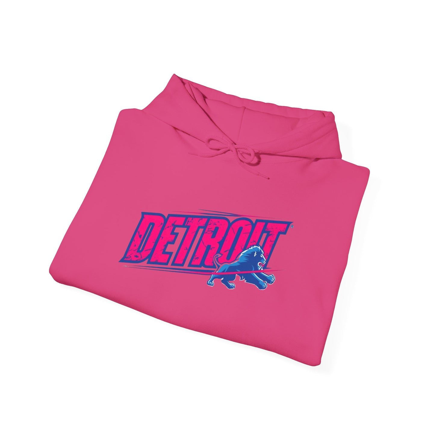 Detroit Lions "Rep Yo City! Pink" Hoodie