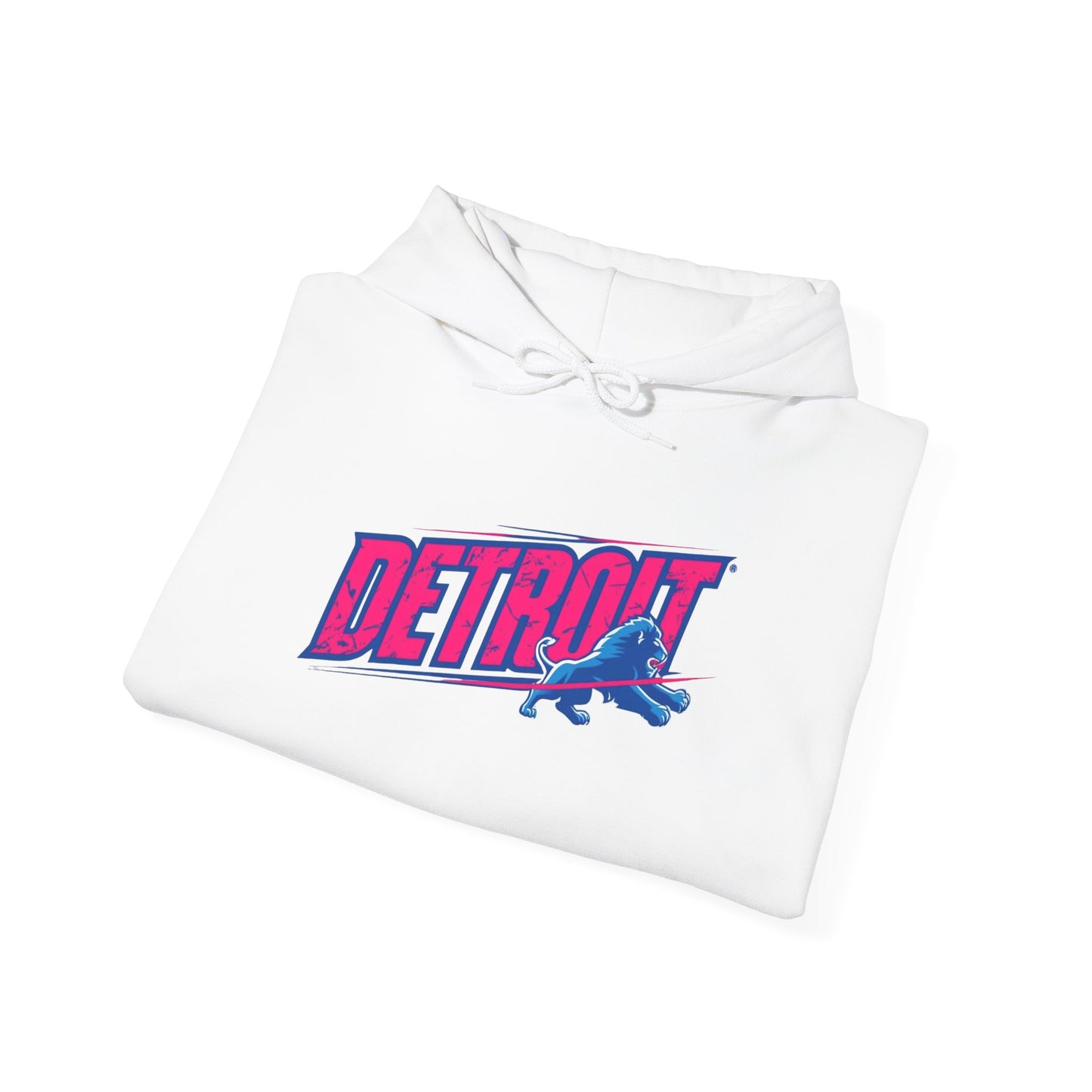 Detroit Lions "Rep Yo City! Pink" Hoodie