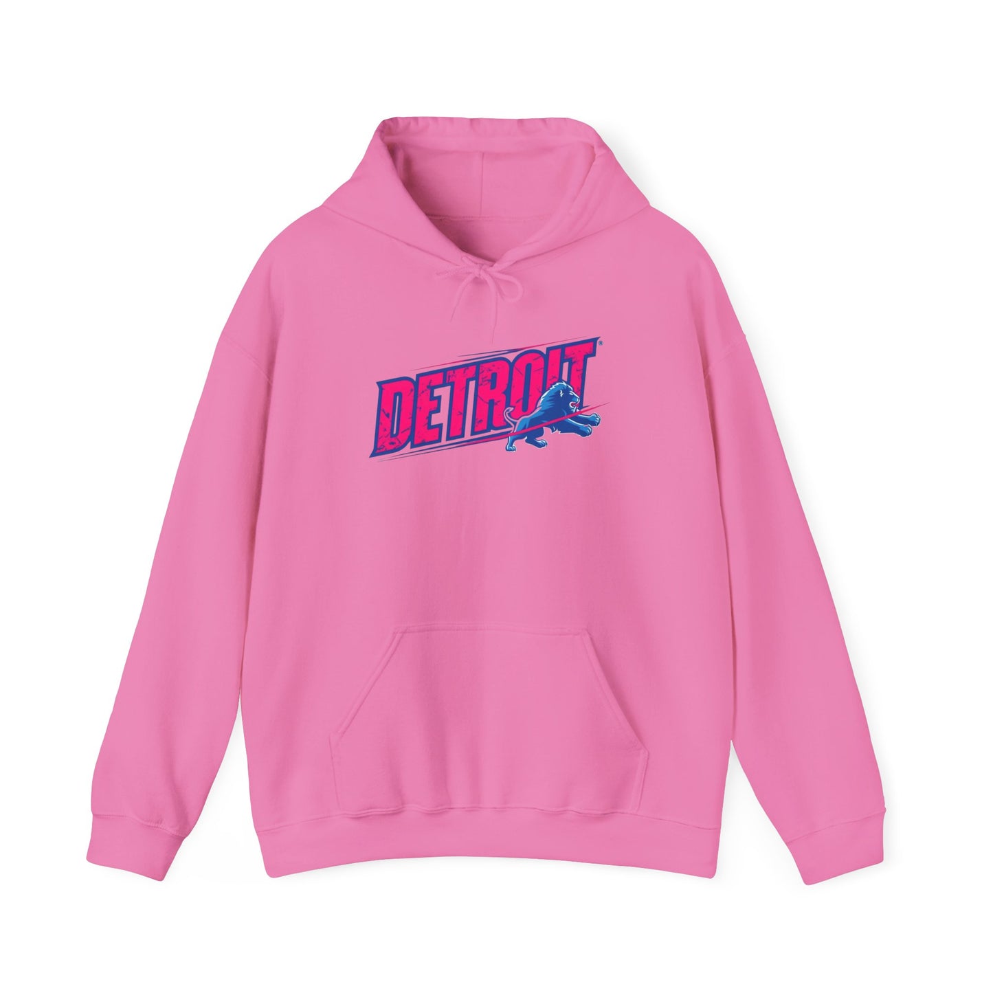 Detroit Lions "Rep Yo City! Pink" Hoodie